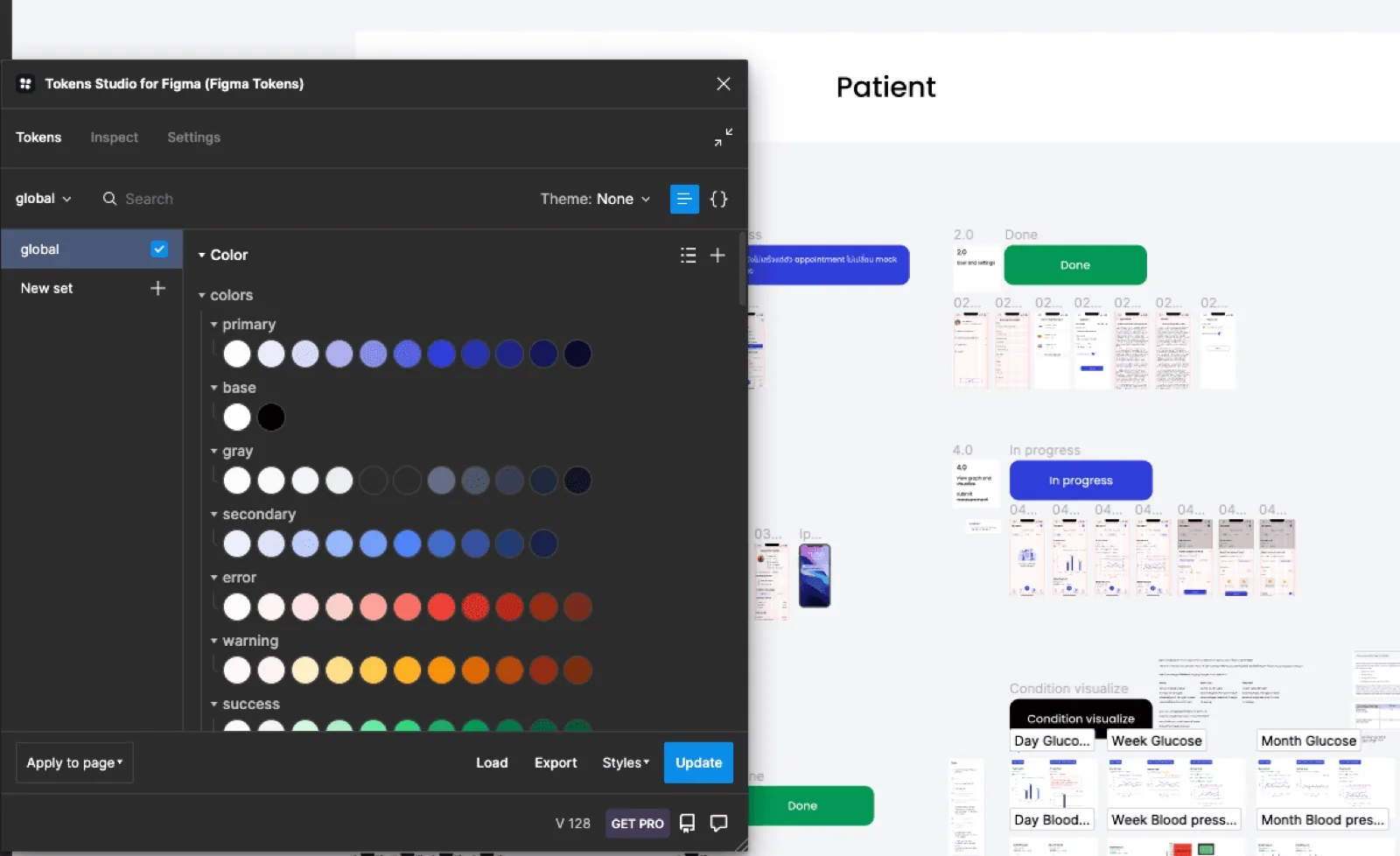 Design tokens in Tokens Studio